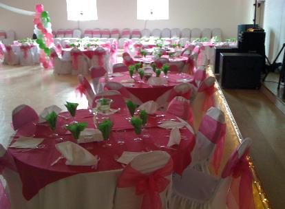 5.00 Tables & .80 Chairs Available  